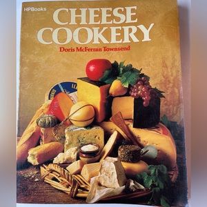 Cheese Cookery Paperback Doris McFerran Townsend Cookbook Vintage MCM